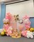 172Pcs Pink Balloon Garland Arch Kit - Pink Party Decorations with Pastel Macaron Pink White Gold and Starburst Foil Balloons for Birthday Baby Bridal Shower Wedding Valentine's Decorations